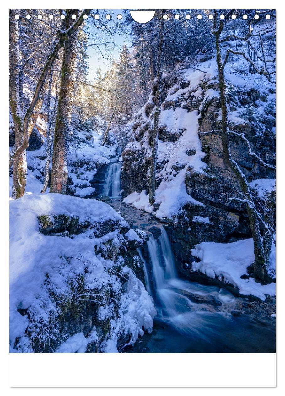 Bild: 9783435901449 | Allgäuer Wasserfälle (Wandkalender 2025 DIN A4 hoch), CALVENDO...