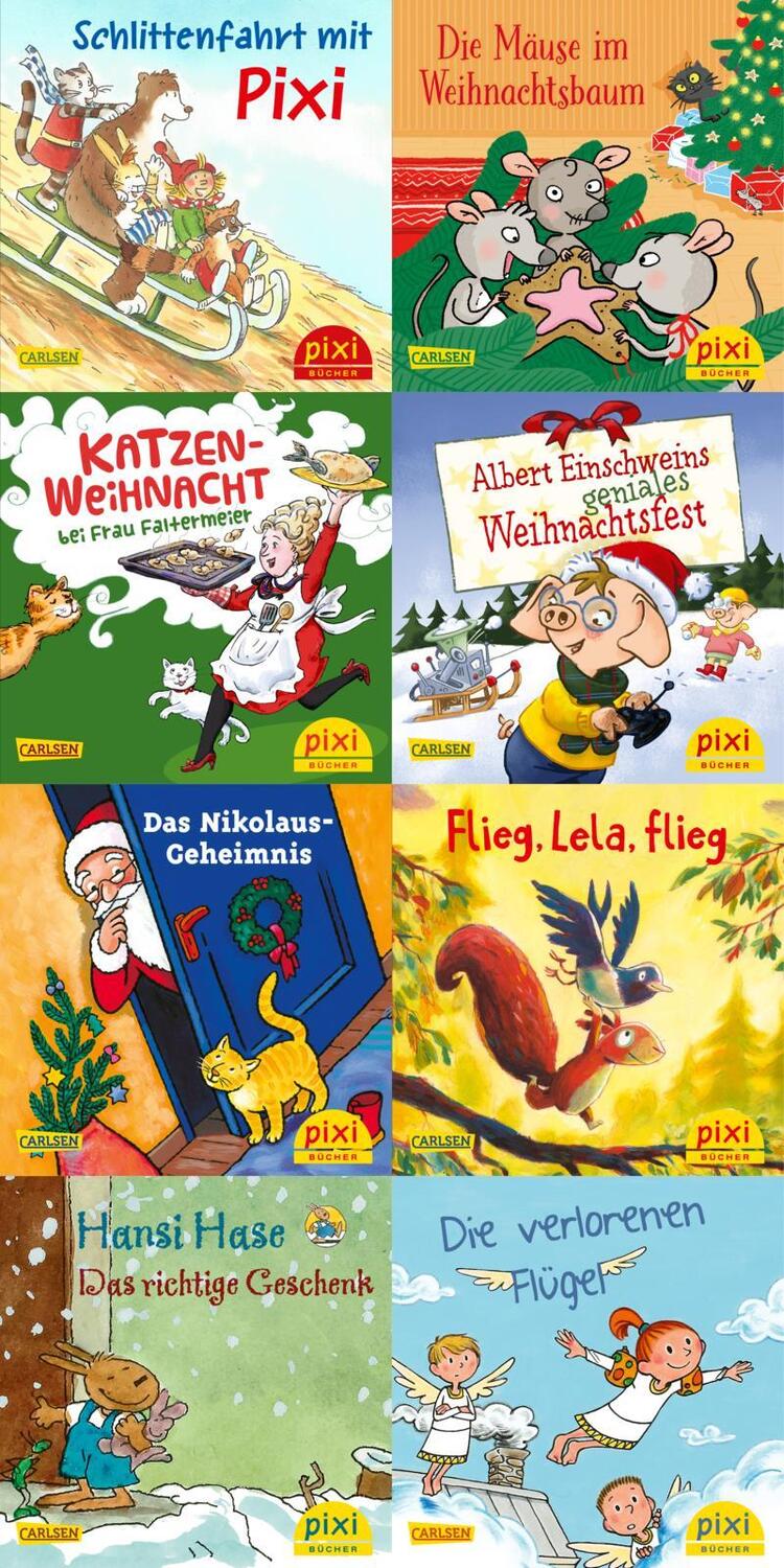 Cover: 9783551044938 | Pixi-Weihnachts-8er-Set 36: Weihnachtszeit mit Pixi (8x1 Exemplar)