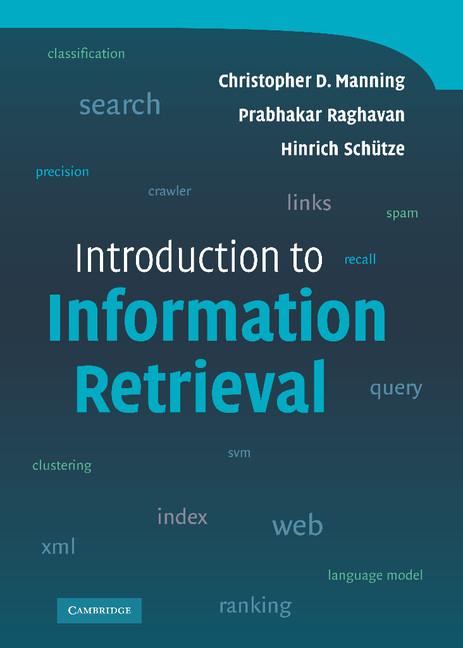 Cover: 9780521865715 | Introduction to Information Retrieval | Christopher D. Manning (u. a.)