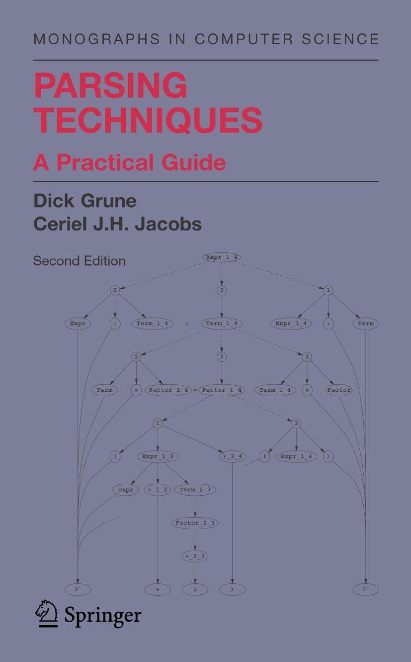 Cover: 9780387202488 | Parsing Techniques | Dick Grune (u. a.) | Buch | xxiv | Englisch