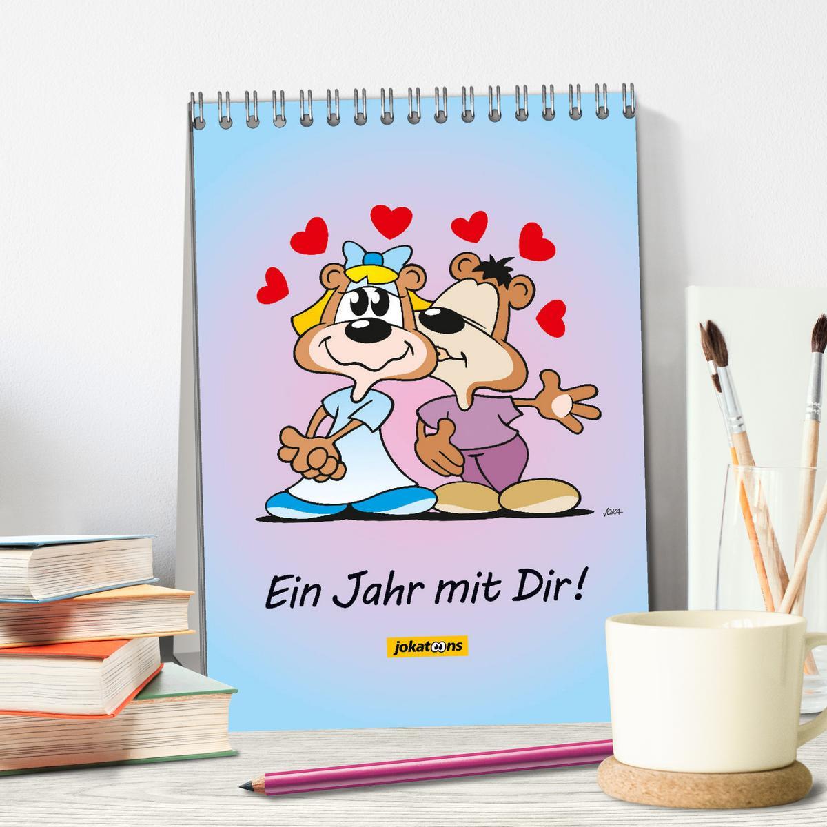 Bild: 9783435931408 | Ein Jahr mit Dir! (Tischkalender 2025 DIN A5 hoch), CALVENDO...