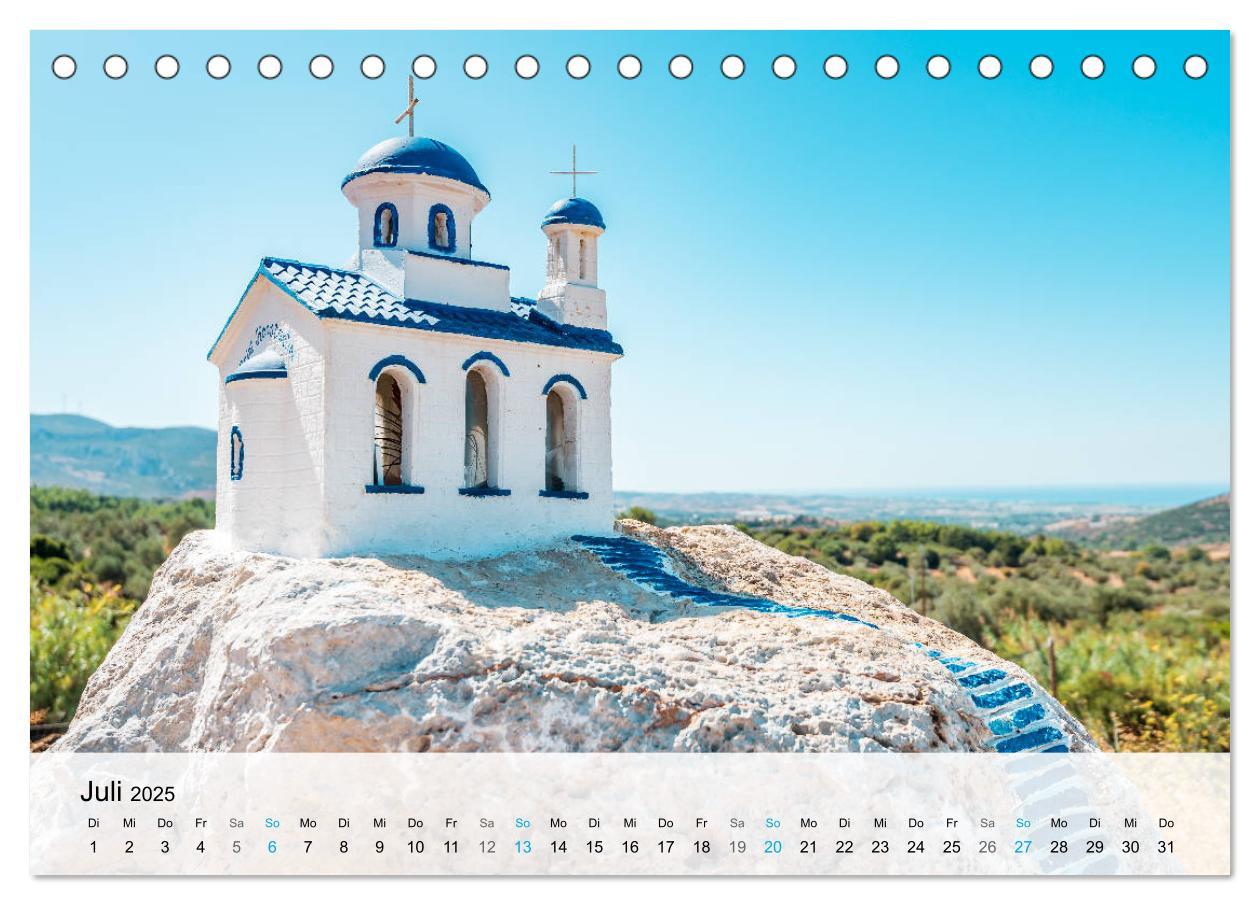 Bild: 9783435104291 | Kos - Insel des Hippokrates (Tischkalender 2025 DIN A5 quer),...