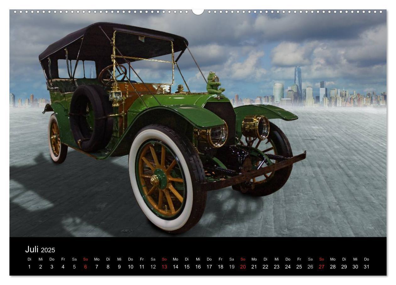 Bild: 9783435610471 | Oldtimer-Kunst (Wandkalender 2025 DIN A2 quer), CALVENDO...