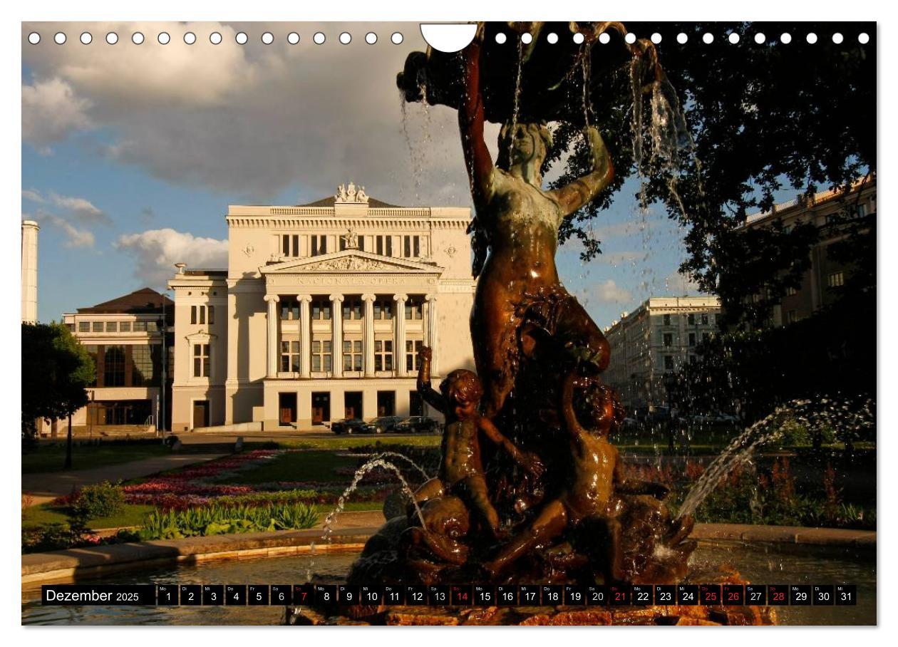 Bild: 9783435730018 | Riga + Jurmala (Wandkalender 2025 DIN A4 quer), CALVENDO...