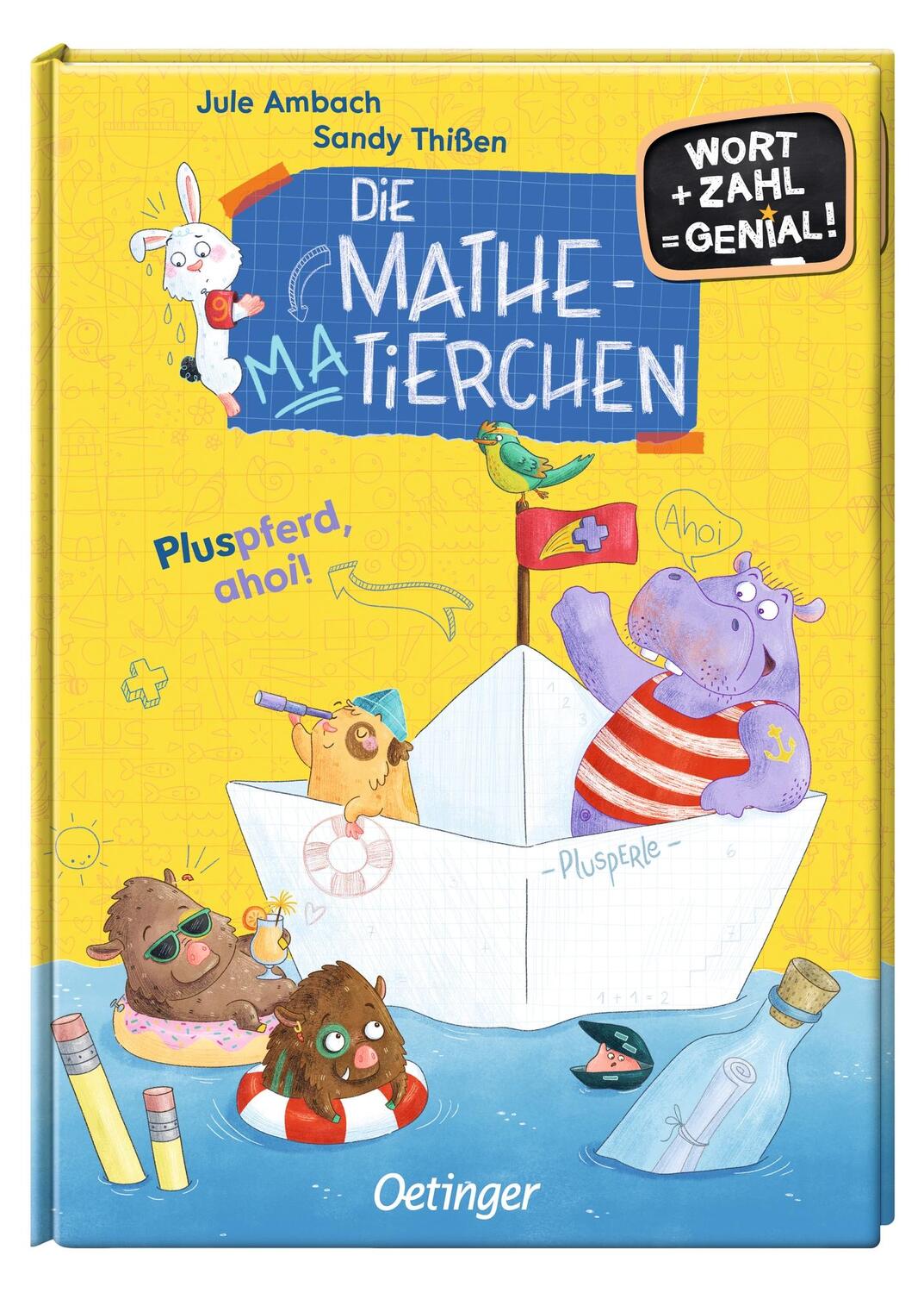 Bild: 9783751203432 | Die Mathematierchen. Pluspferd, ahoi! | Wort + Zahl = genial! Level 1