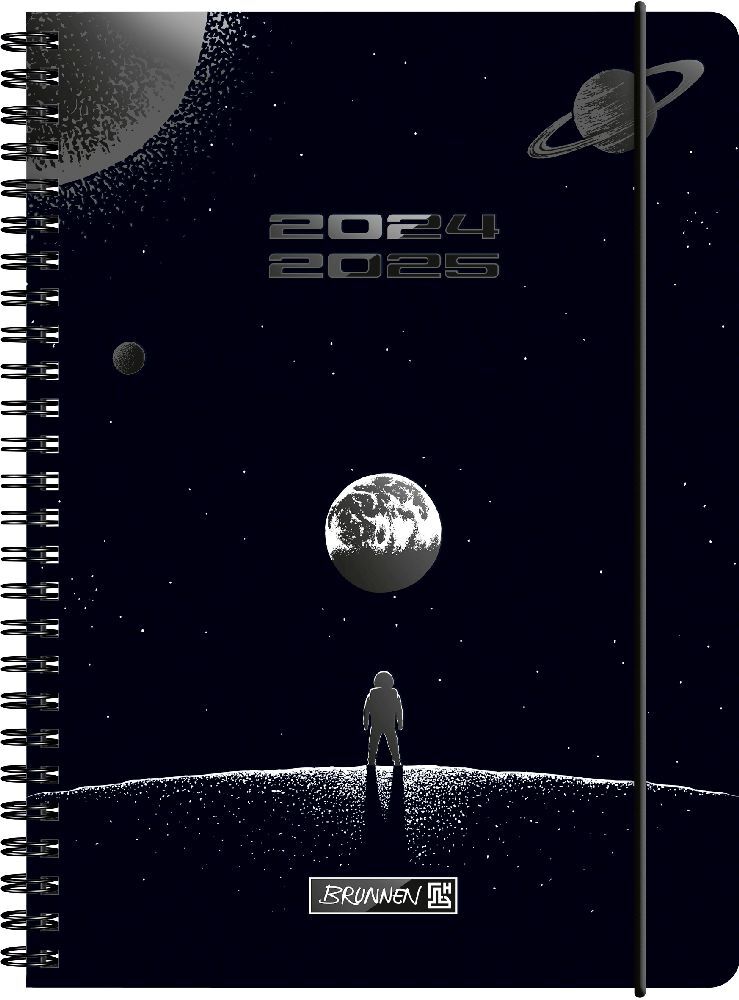 Cover: 4061947119404 | Schülerkal (2024/2025) Outer Space | 2 Seiten = 1 Woche; A5 | Kalender