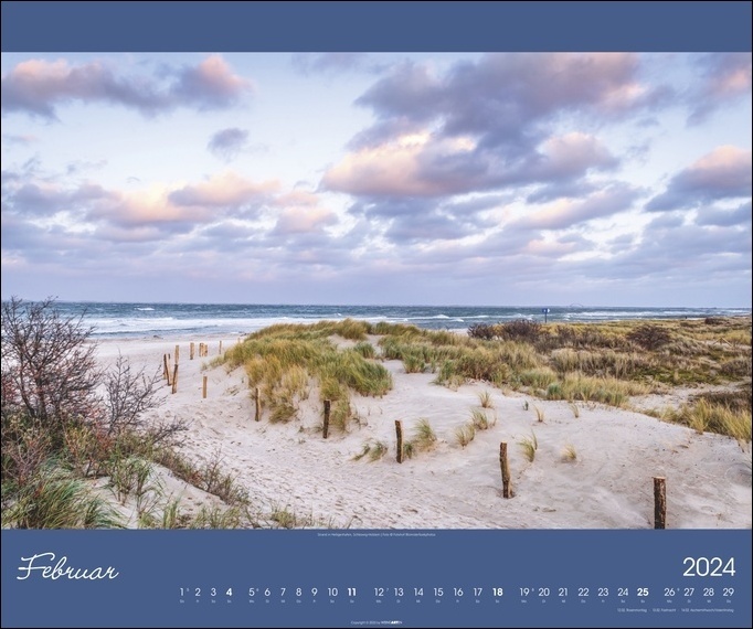 Bild: 9783840084546 | Ostsee Kalender 2024. Reise-Kalender mit 12 atemberaubenden...