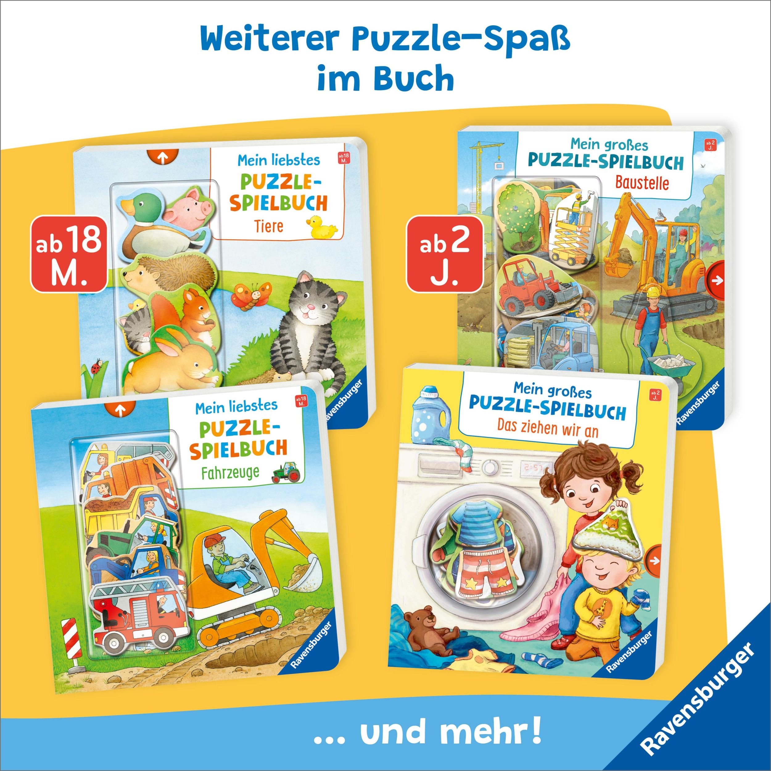 Bild: 9783473418947 | Mein großes Puzzle-Spielbuch - Das essen wir heute | Mila Rulff | Buch