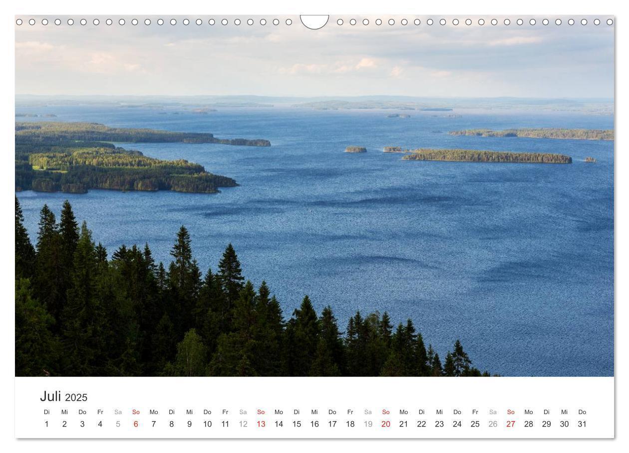 Bild: 9783435562442 | Landschaften Finnlands (Wandkalender 2025 DIN A3 quer), CALVENDO...