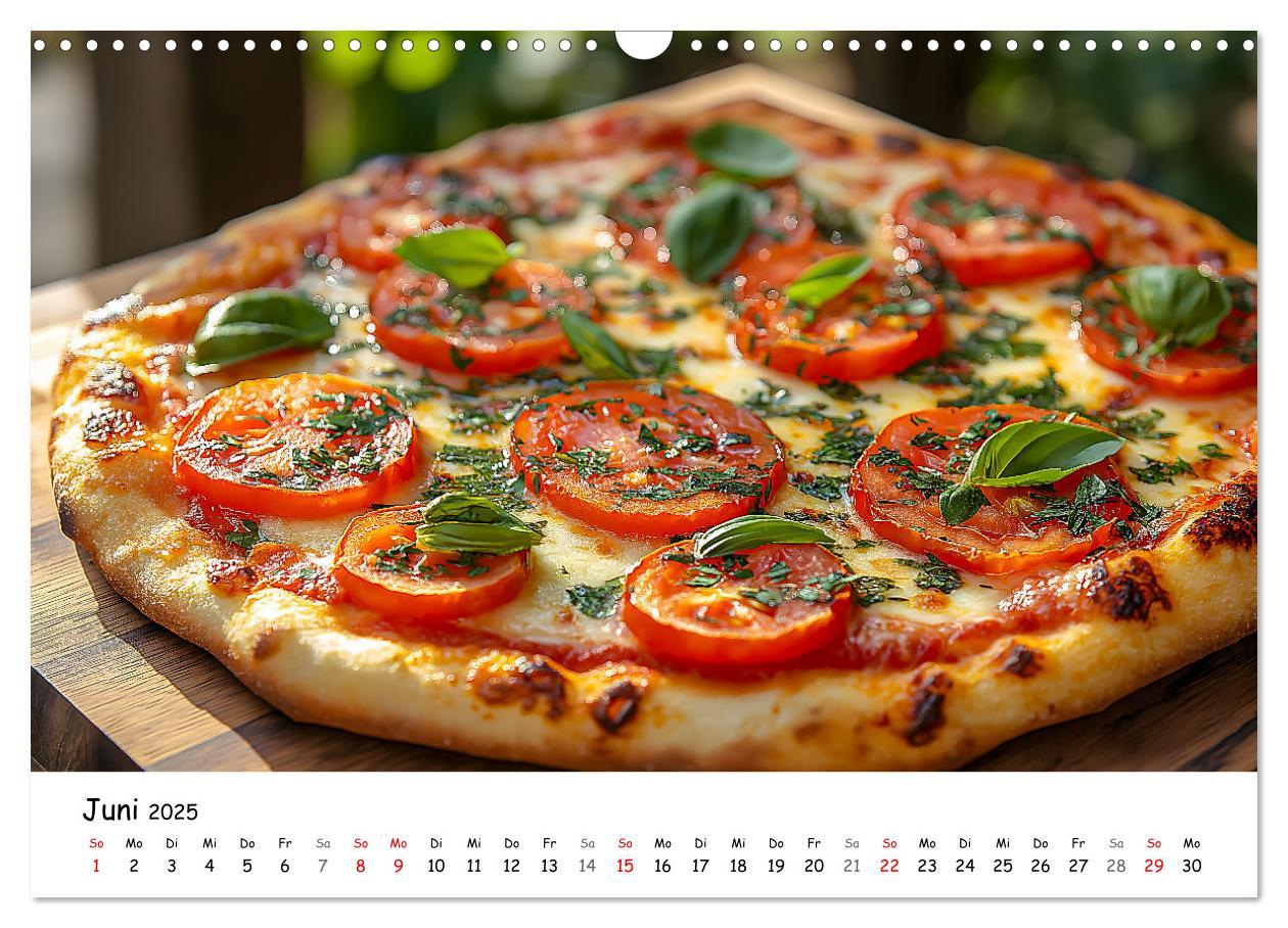 Bild: 9783457215791 | Pizza geht immer - Zu jeder Jahreszeit (Wandkalender 2025 DIN A3...