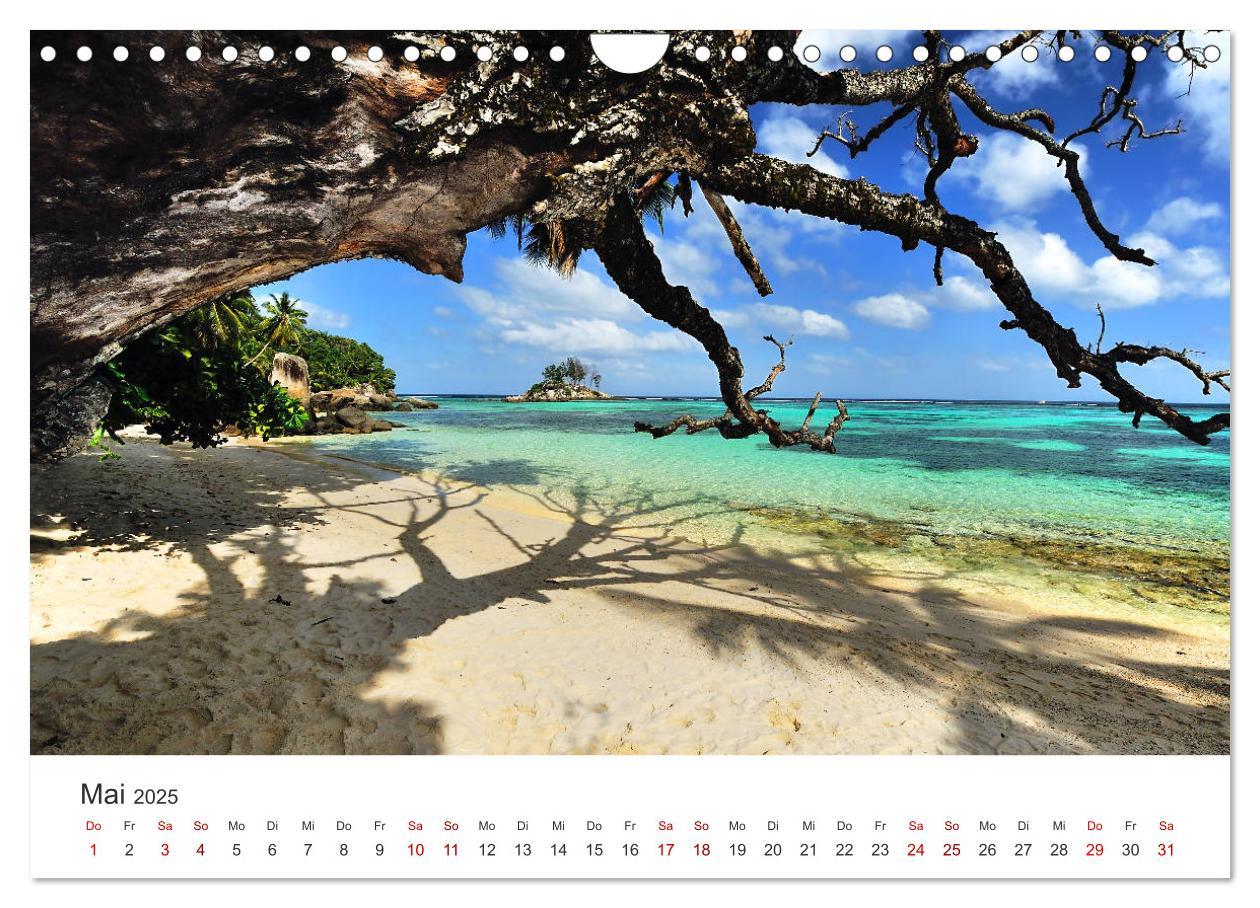 Bild: 9783435440511 | Traumstrände der Seychellen (Wandkalender 2025 DIN A4 quer),...