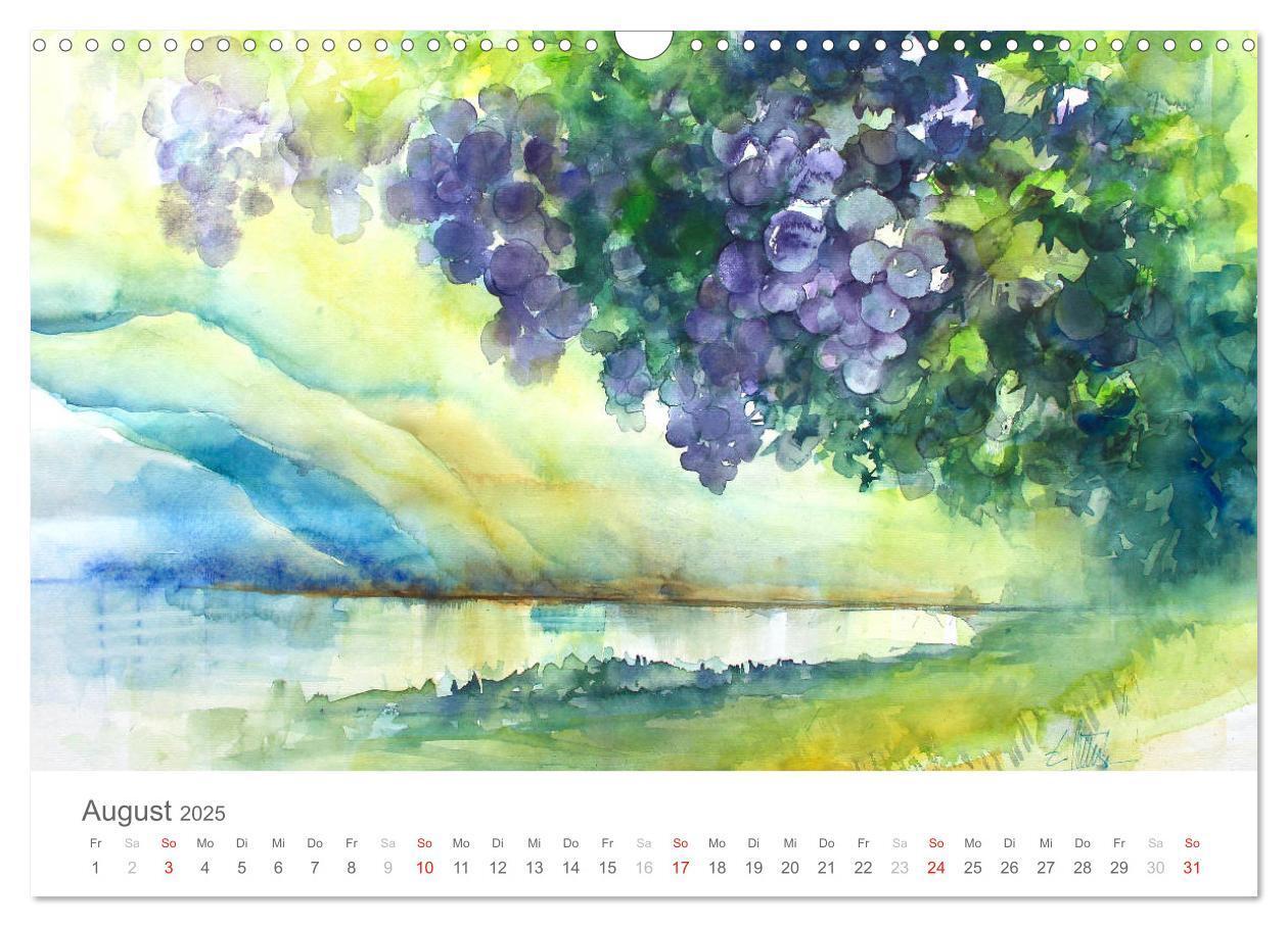 Bild: 9783435559374 | Faszination Aquarell - Eckard Funck (Wandkalender 2025 DIN A3...