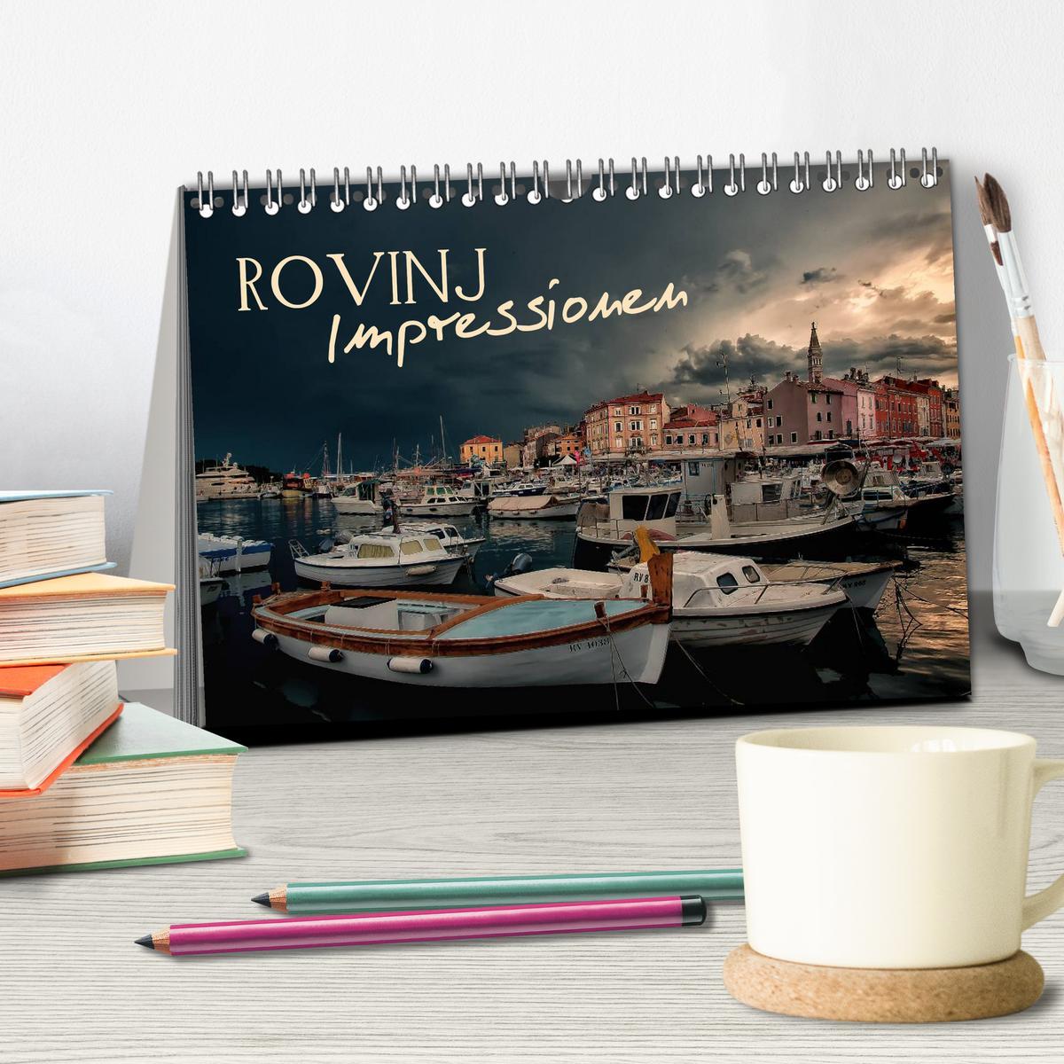 Bild: 9783435751051 | Rovinj Impressionen (Tischkalender 2025 DIN A5 quer), CALVENDO...