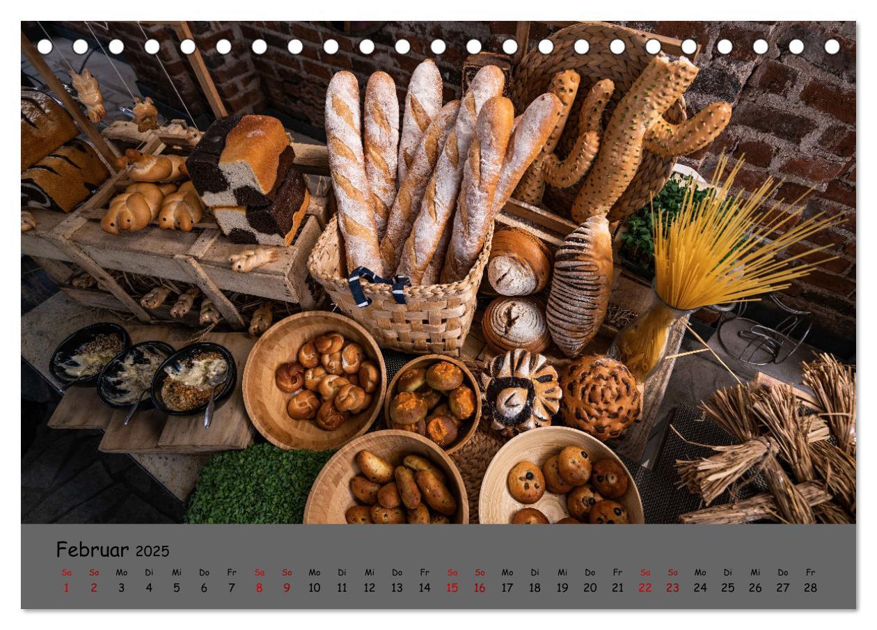 Bild: 9783383989490 | Mein Brotkalender (Tischkalender 2025 DIN A5 quer), CALVENDO...