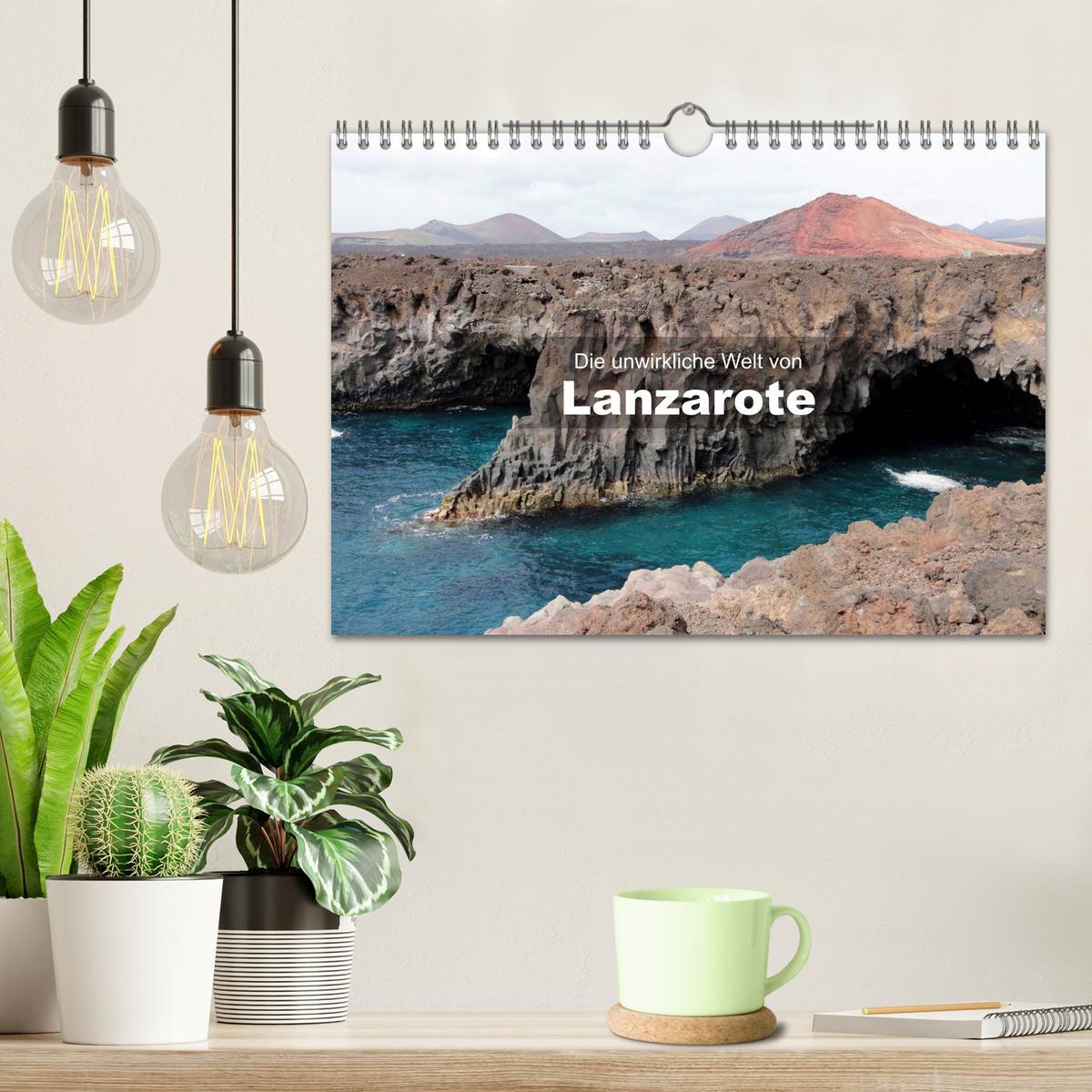 Bild: 9783435503902 | Die unwirkliche Welt von Lanzarote (Wandkalender 2025 DIN A4 quer),...