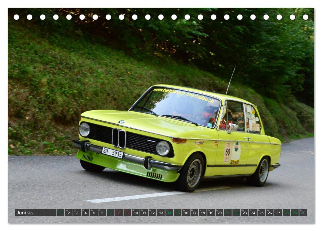 Bild: 9783435184934 | OLDTIMER BERGRENNEN - BMW Fahrzeuge (Tischkalender 2025 DIN A5...