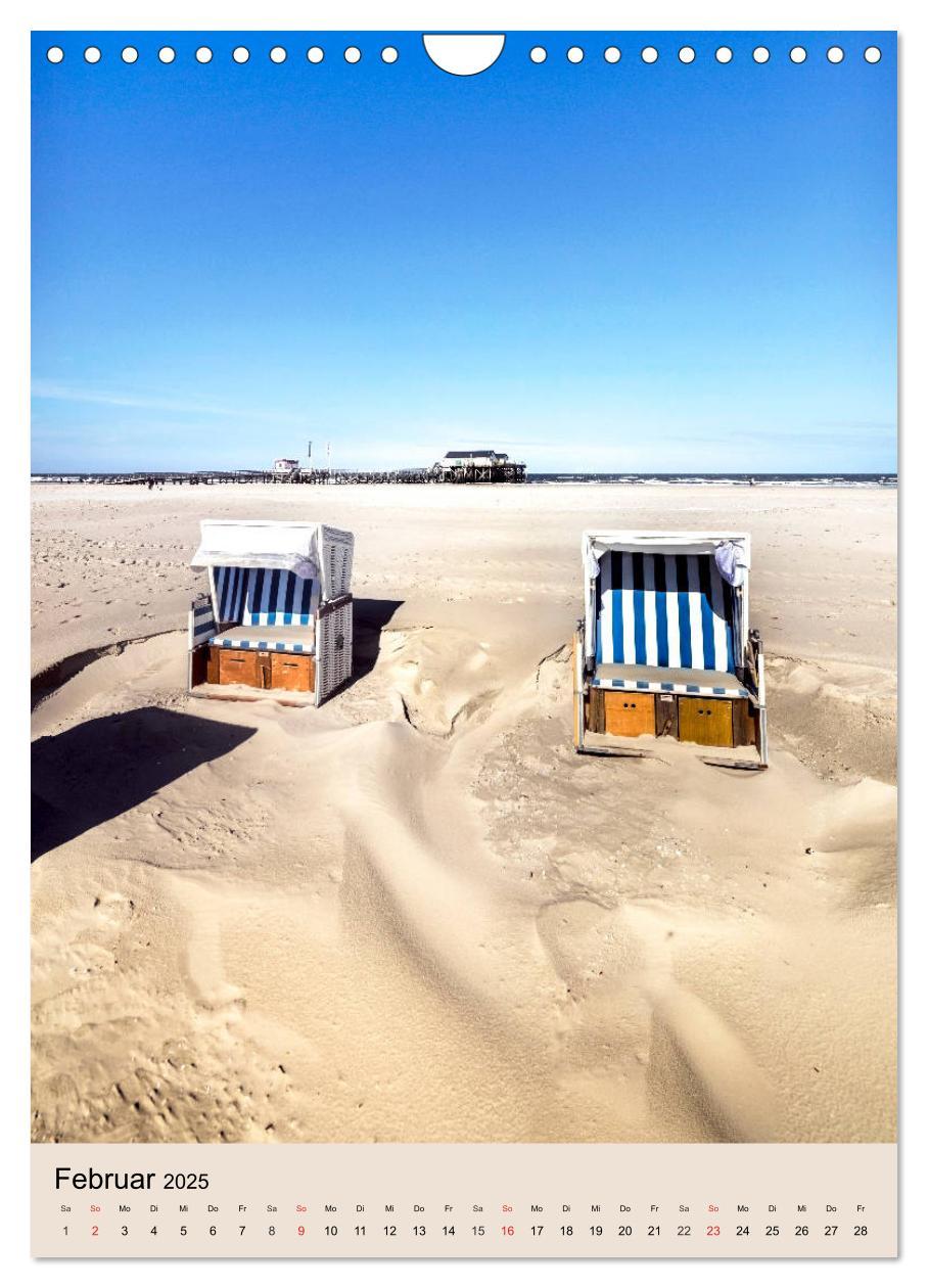 Bild: 9783435964604 | NORDSEEFLAIR - St. Peter Ording und Westerhever (Wandkalender 2025...