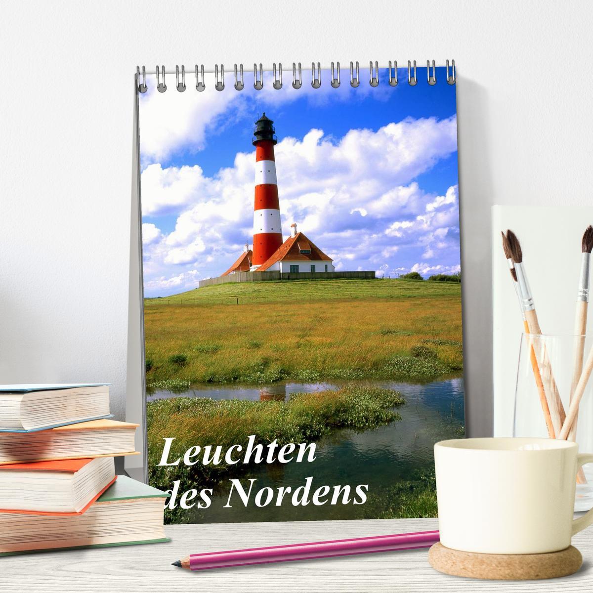 Bild: 9783457043783 | Leuchten des Nordens (Tischkalender 2025 DIN A5 hoch), CALVENDO...