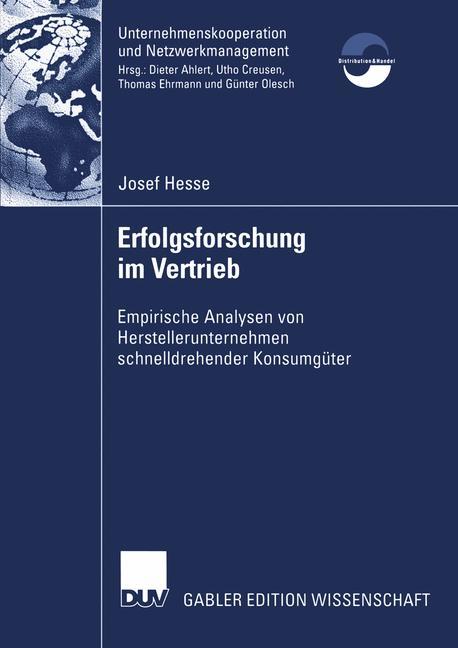 Cover: 9783824482382 | Erfolgsforschung im Vertrieb | Josef Hesse | Taschenbuch | Paperback