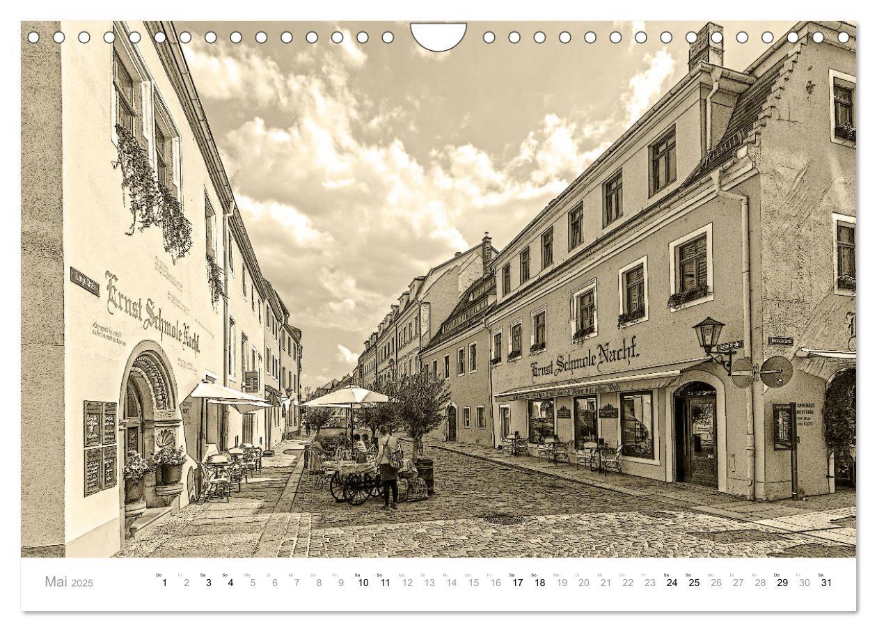 Bild: 9783435244843 | Nostalgiekalender Pirna (Wandkalender 2025 DIN A4 quer), CALVENDO...