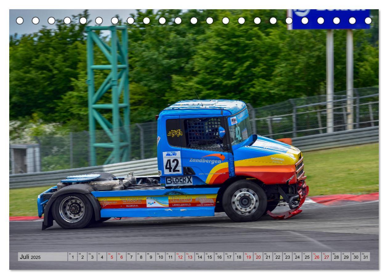 Bild: 9783457159156 | Best of TRUCK RACING (Tischkalender 2025 DIN A5 quer), CALVENDO...