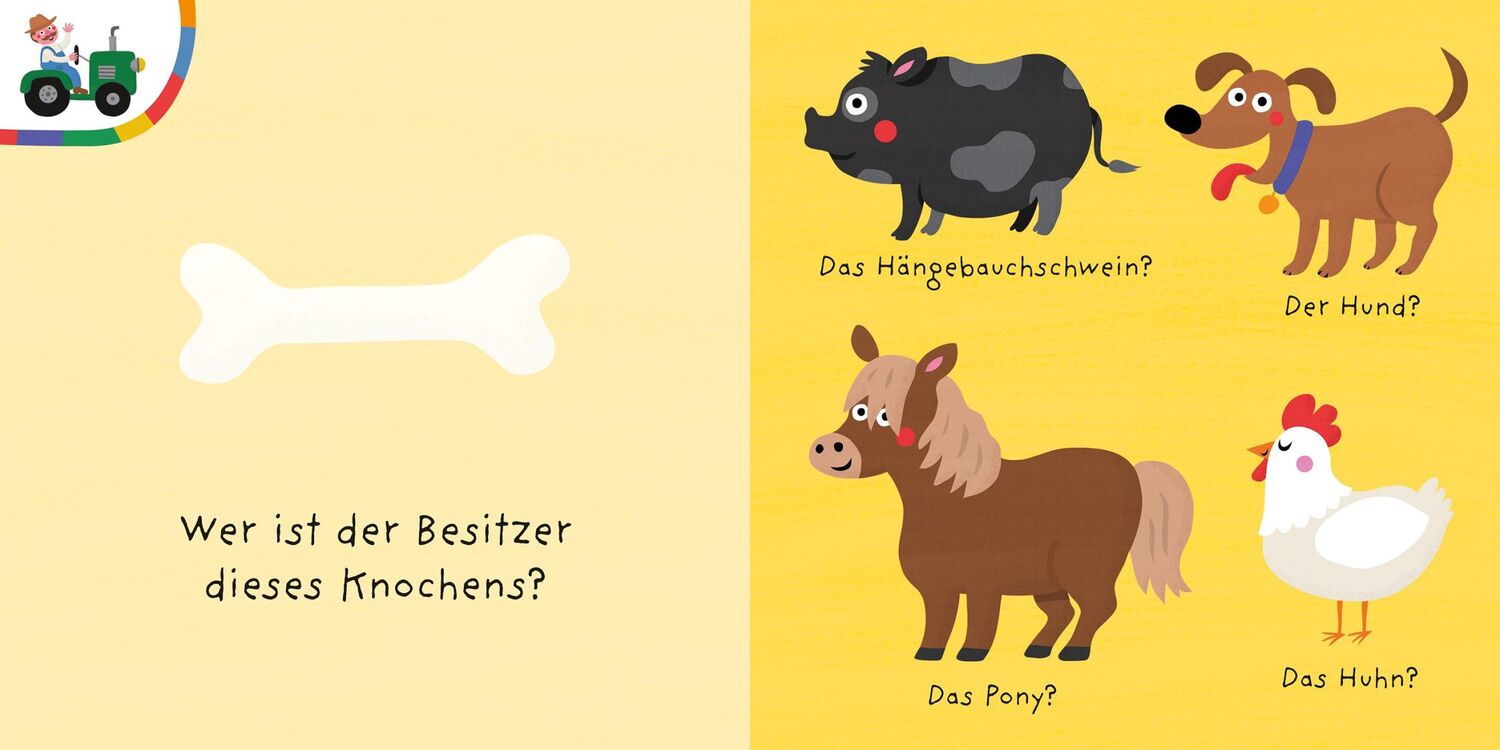 Bild: 9783734815584 | Mein buntes Quiz - Der Bauernhof | Nastja Holtfreter | Buch | 16 S.