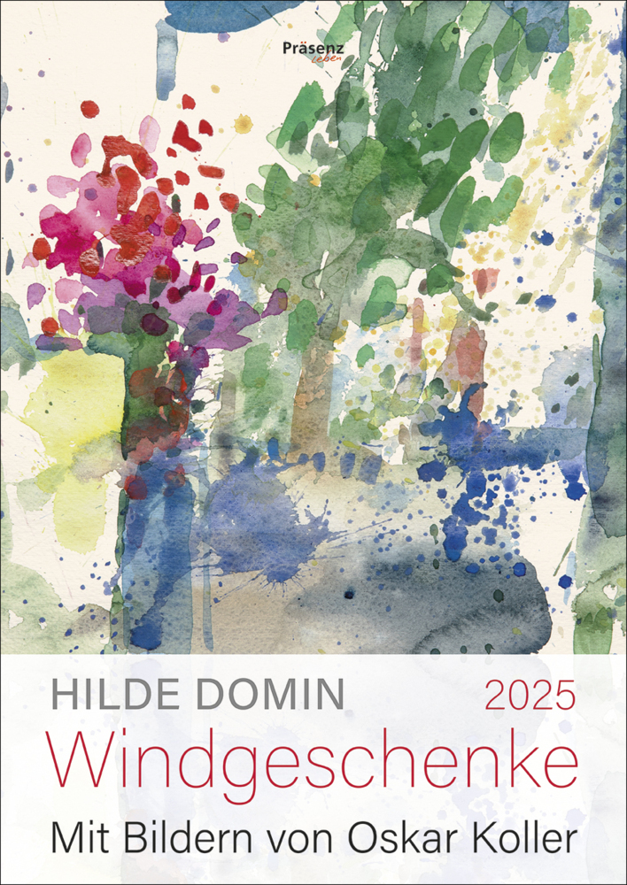 Cover: 9783985490240 | Windgeschenke 2025 | Hilde Domin | Kalender | Spiralbindung | 14 S.