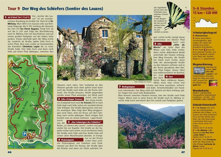 Bild: 9783000257513 | Die wilden Berge der Ardèche-alle Wanderungen mit GPS-Track zum...