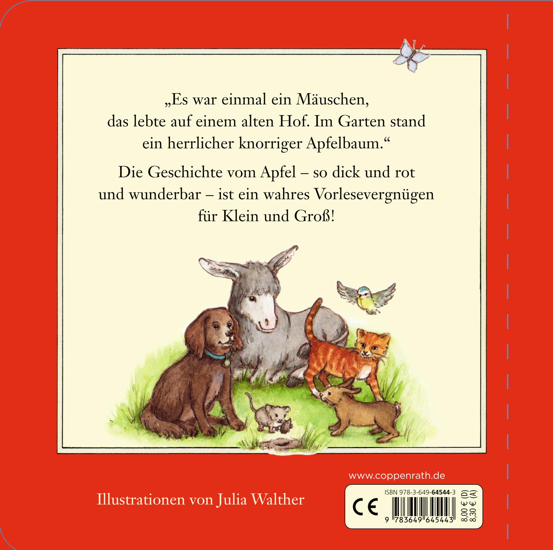 Rückseite: 9783649645443 | Der dicke rote Apfel | Julia Walther | Buch | 24 S. | Deutsch | 2023