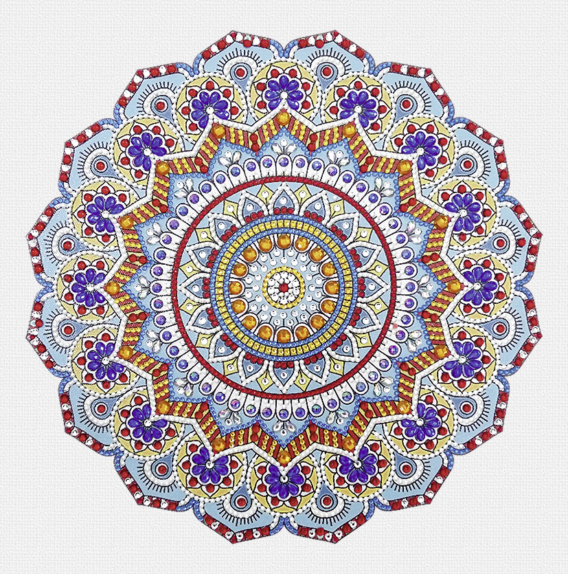 Bild: 4008525247562 | URSUS Diamond Painting Mandala Set 1 | Stück | 2022