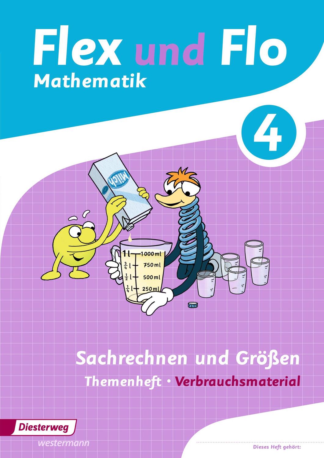 Cover: 9783425135441 | Flex und Flo 4. Themenheft Sachrechnen und Größen: Verbrauchsmaterial