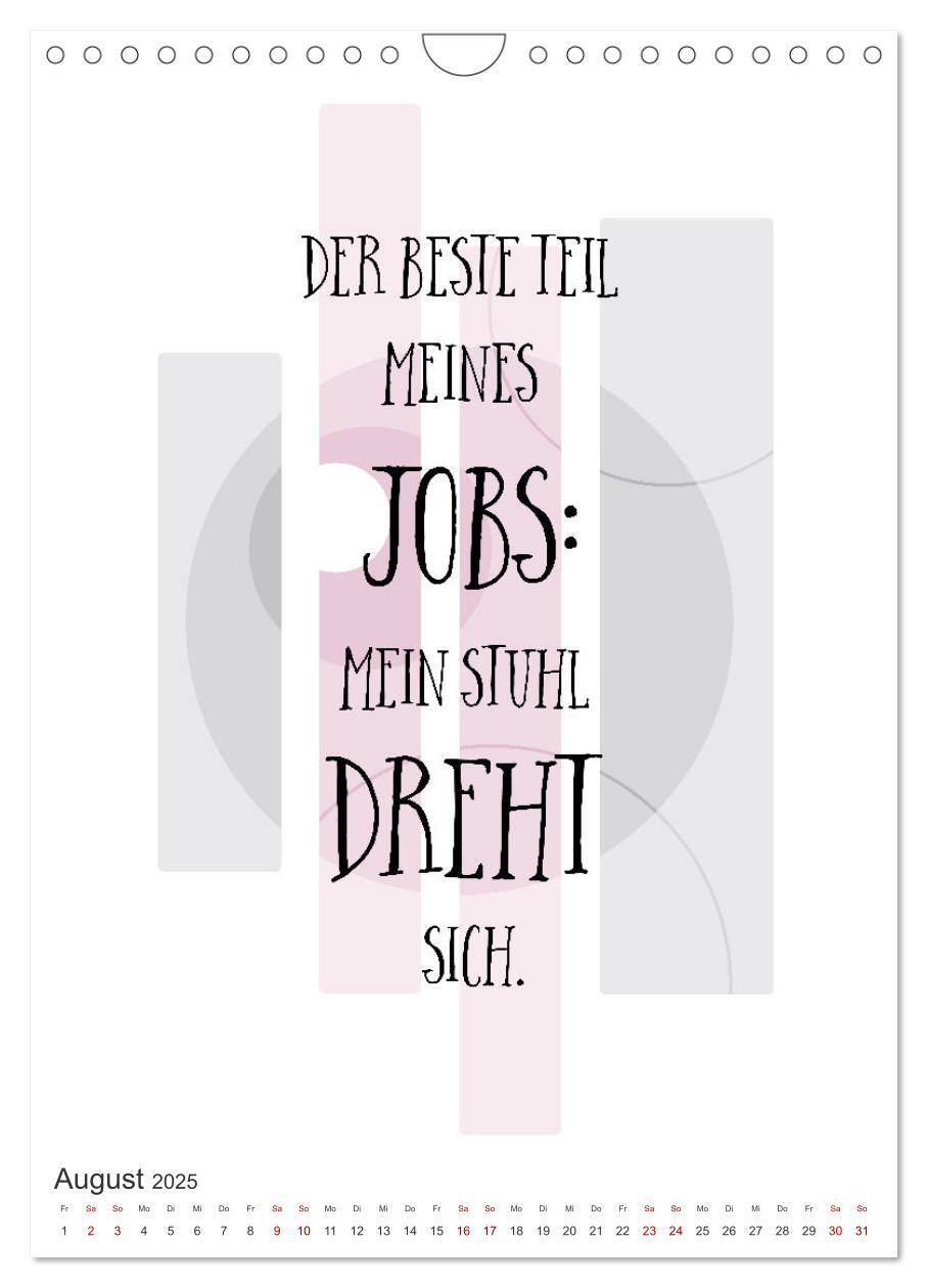 Bild: 9783435897261 | Mit Humor durch den Arbeitstag (Wandkalender 2025 DIN A4 hoch),...