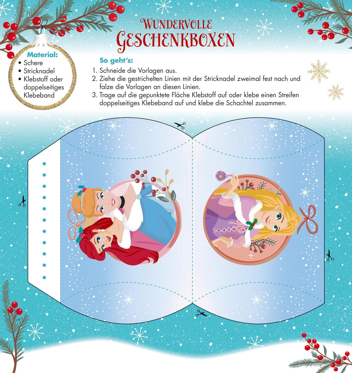 Bild: 9783833242229 | Disney: Mein großer Weihnachts-Bastelspaß | Panini | Taschenbuch