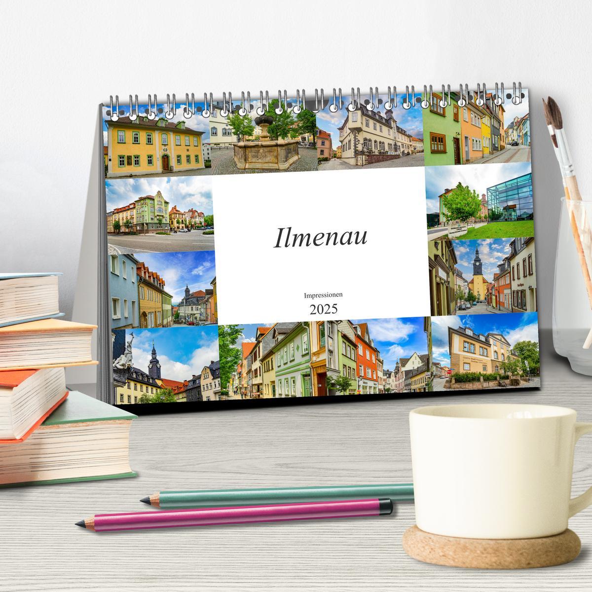 Bild: 9783435228546 | Ilmenau Impressionen (Tischkalender 2025 DIN A5 quer), CALVENDO...