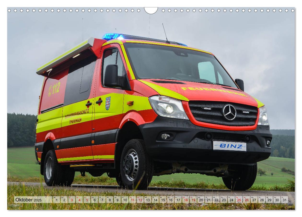 Bild: 9783435365852 | Feuerwehrfahrzeuge (Wandkalender 2025 DIN A3 quer), CALVENDO...