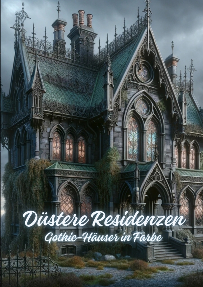 Cover: 9783384058157 | Düstere Residenzen | Gothic-Häuser in Farbe | Diana Kluge | Buch