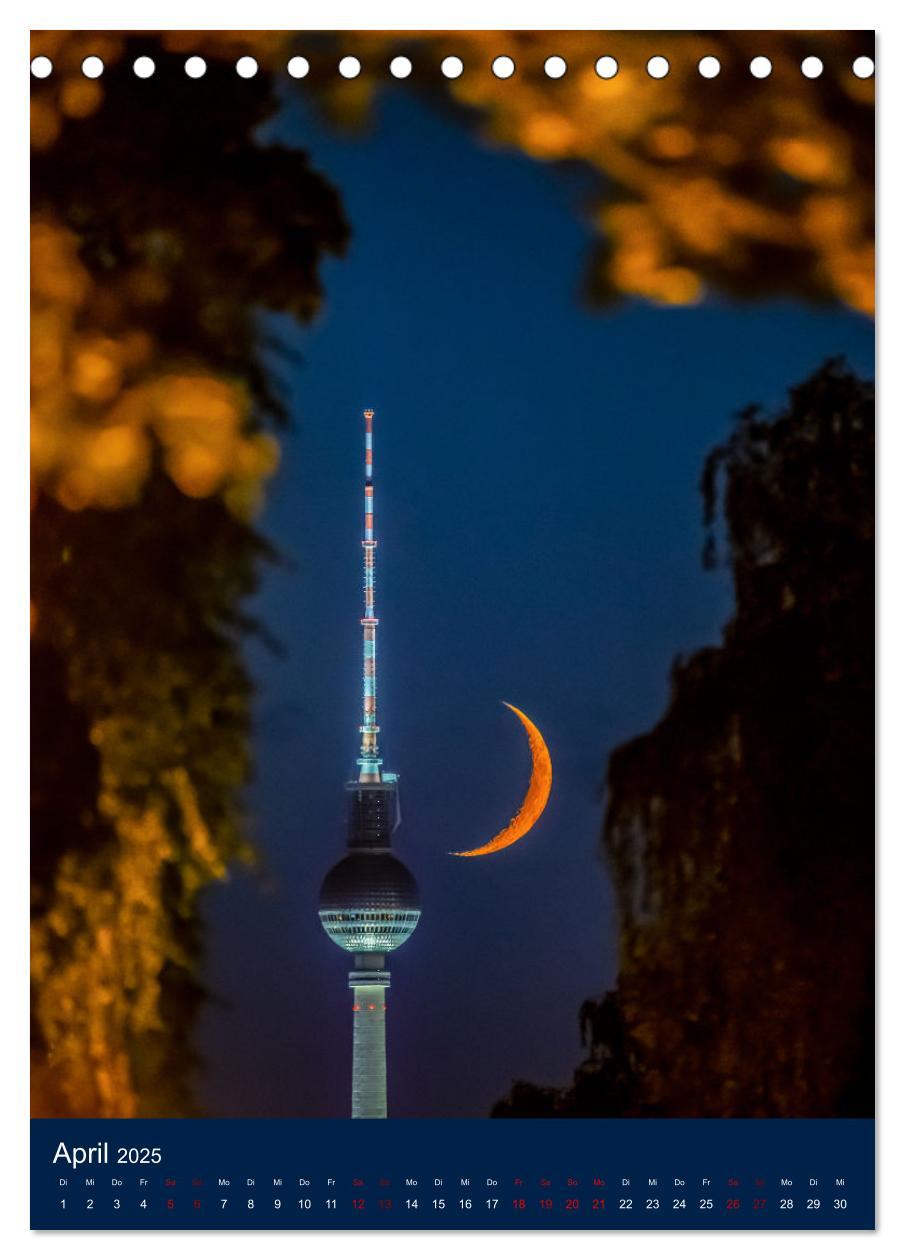 Bild: 9783435908837 | Berliner Fernsehturm - Magische Momente (Tischkalender 2025 DIN A5...