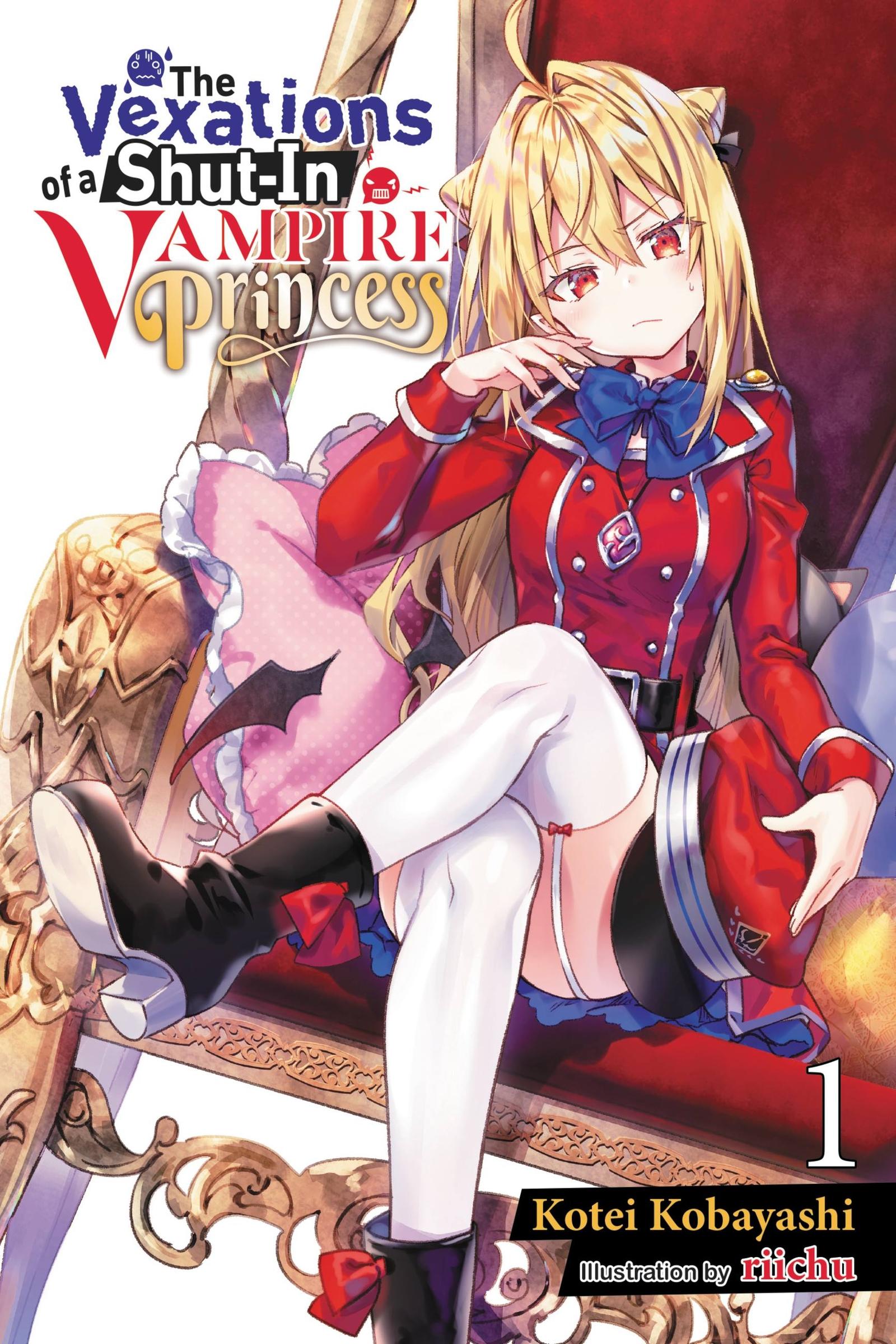 Cover: 9781975339494 | The Vexations of a Shut-In Vampire Princess, Vol. 1 (Light Novel)