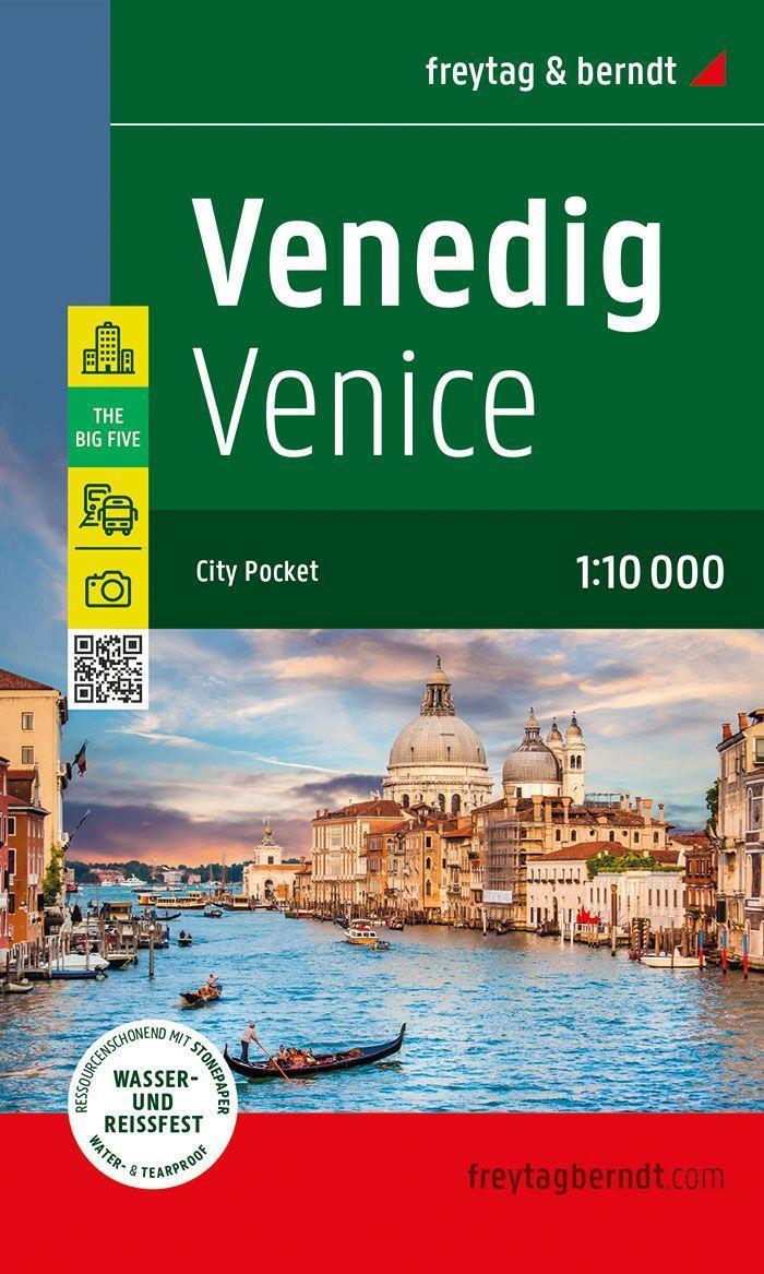 Cover: 9783707922356 | Venedig, Stadtplan 1:10.000, freytag &amp; berndt | Freytag &amp; Berndt