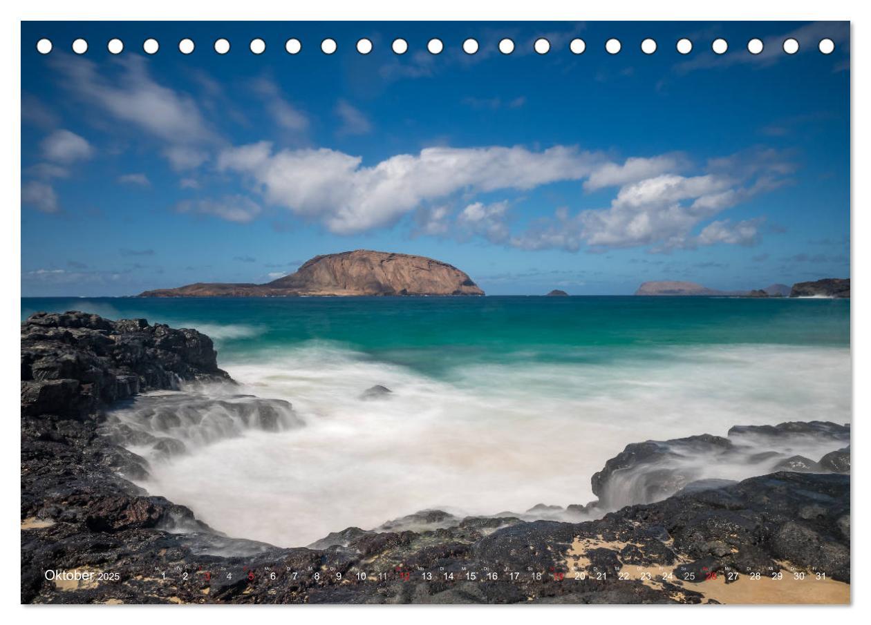 Bild: 9783435517473 | Lanzarote - raue Schönheit (Tischkalender 2025 DIN A5 quer),...