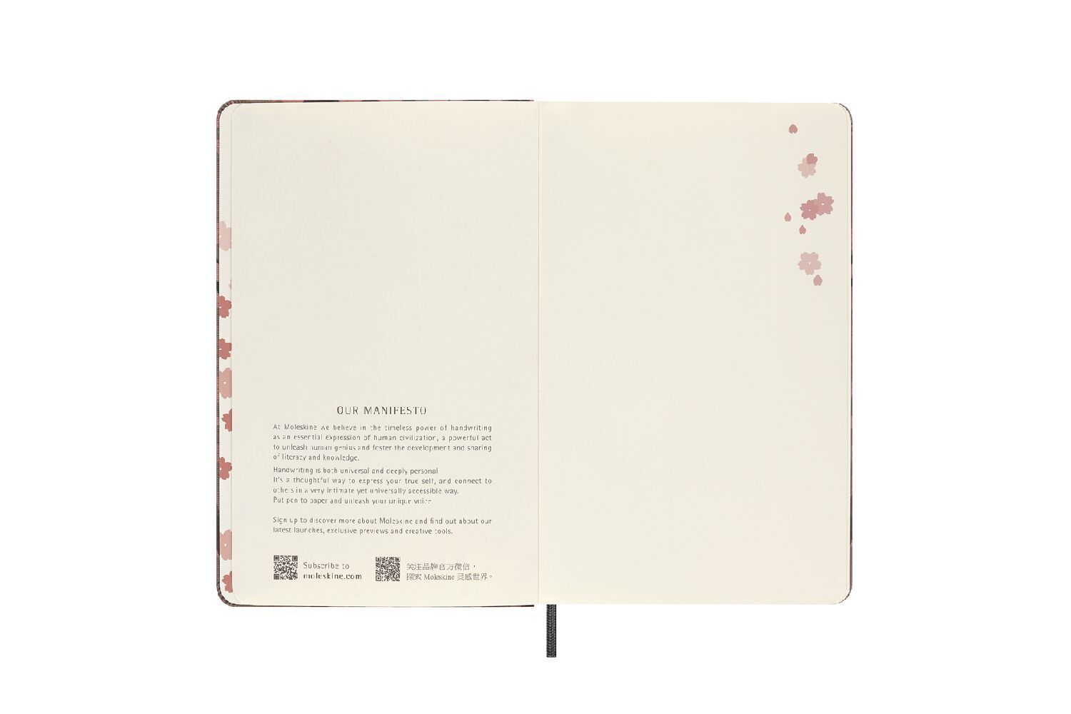 Bild: 8056598856149 | Moleskine Notizbuch - Sakura 2023, Large/A5, Fester Stoffeinband,...