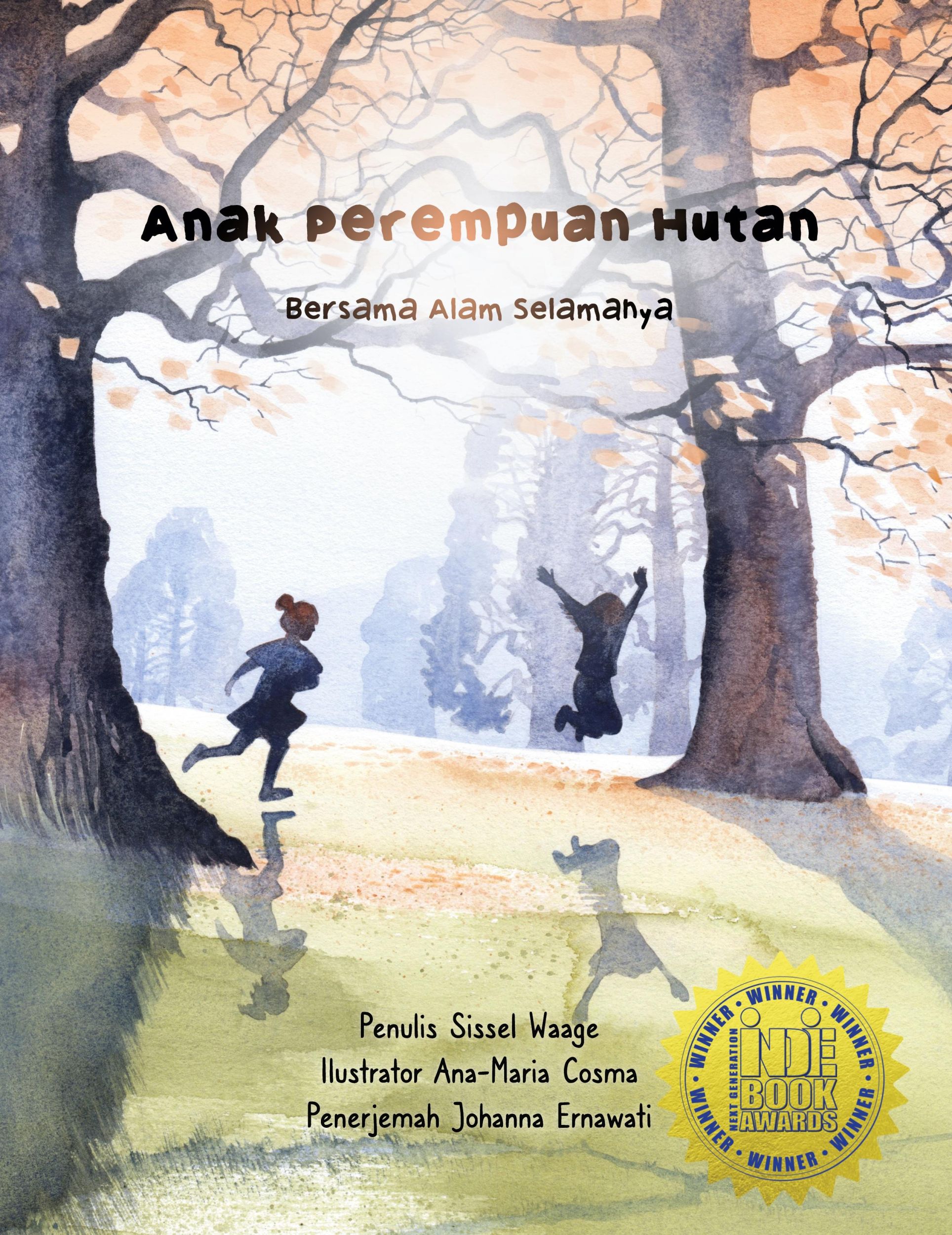 Cover: 9781387567171 | Anak Perempuan Hutan | Bersama Alam Selamanya (buku saku) | Waage