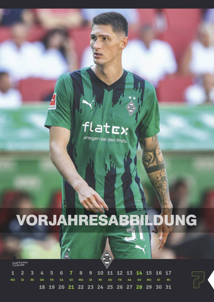 Bild: 4002725994394 | N NEUMANNVERLAGE - Borussia Mönchengladbach 2025 Wandkalender,...