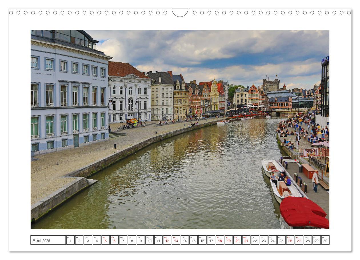 Bild: 9783435387915 | Unterwegs in Flandern (Wandkalender 2025 DIN A3 quer), CALVENDO...