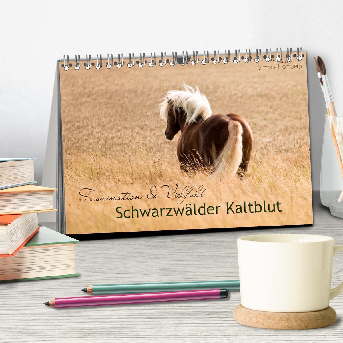 Bild: 9783435334292 | Faszination und Vielfalt - Schwarzwälder Kaltblut (Tischkalender...