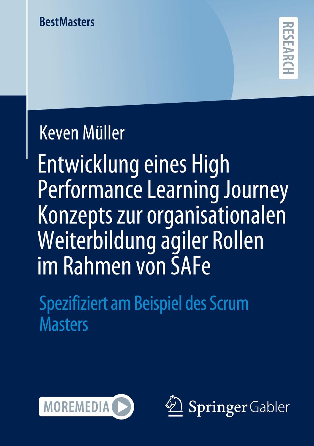 Cover: 9783658368685 | Entwicklung eines High Performance Learning Journey Konzepts zur...