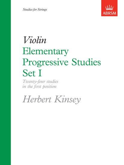 Cover: 9781854720634 | Elementary Progressive Studies, Set I for Violin | Herbert Kinsey