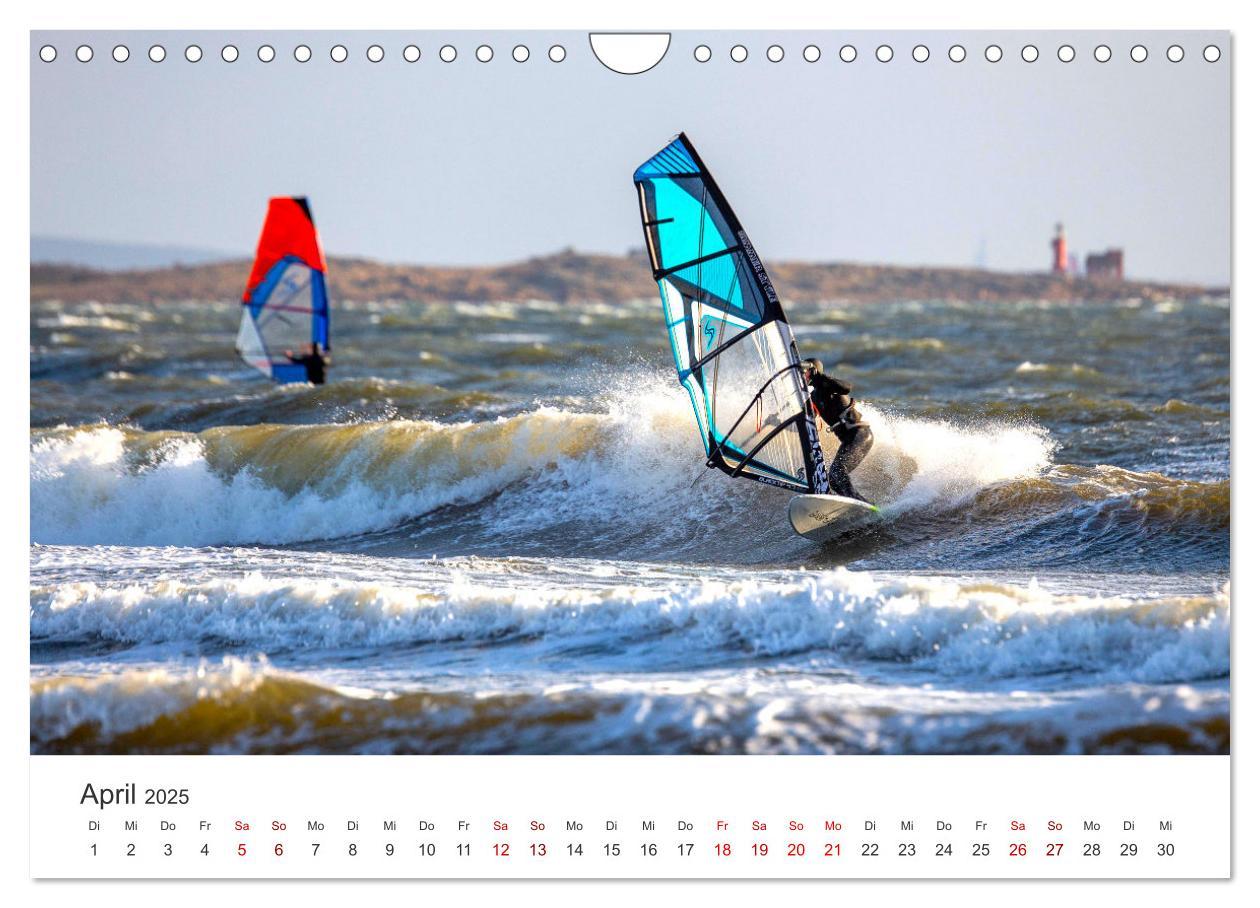 Bild: 9783383927898 | Windsurfen - Wellen und Wind (Wandkalender 2025 DIN A4 quer),...