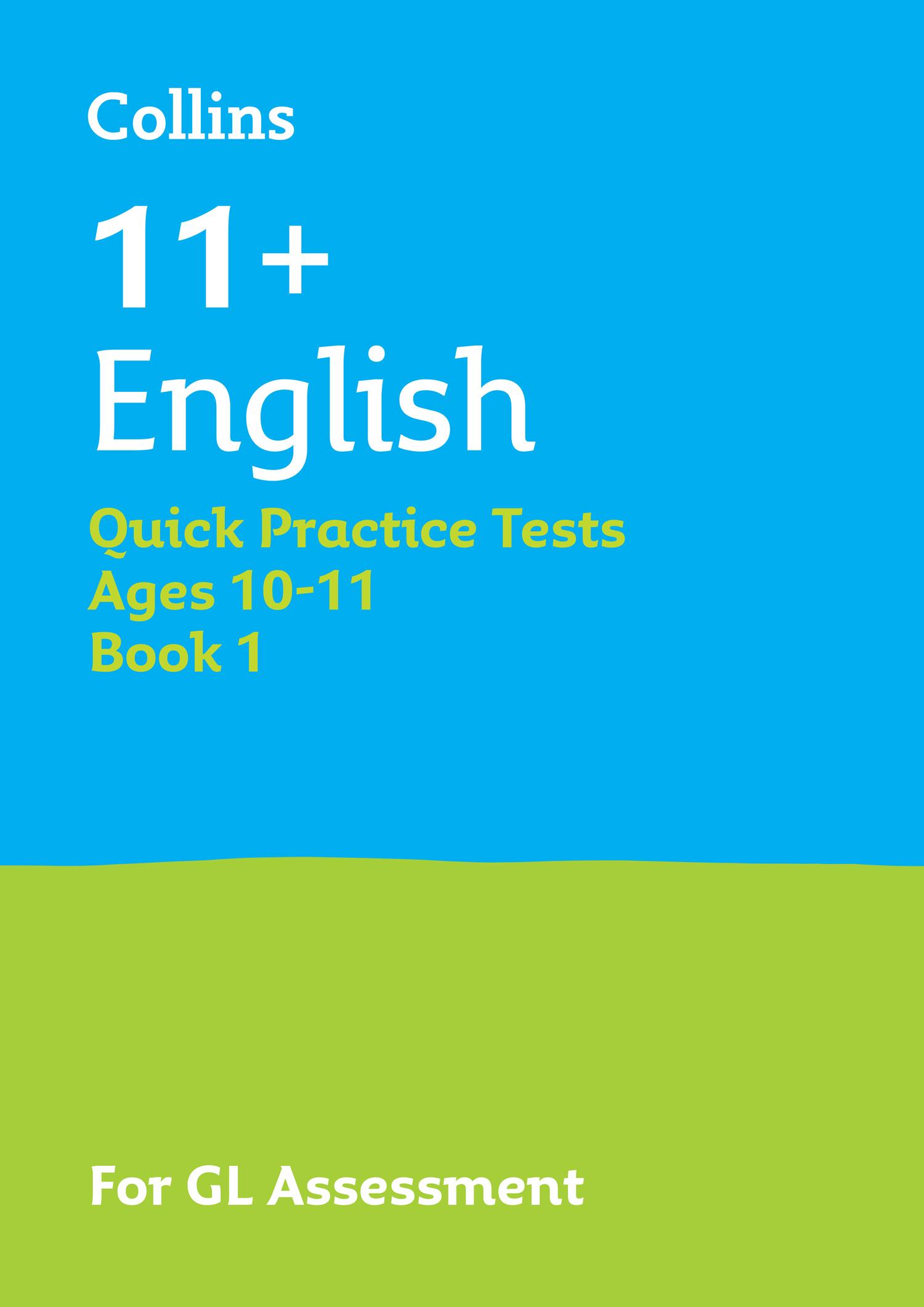 Cover: 9781844199181 | Collins 11+ English Quick Practice Tests Age 10-11 | 11+ (u. a.)