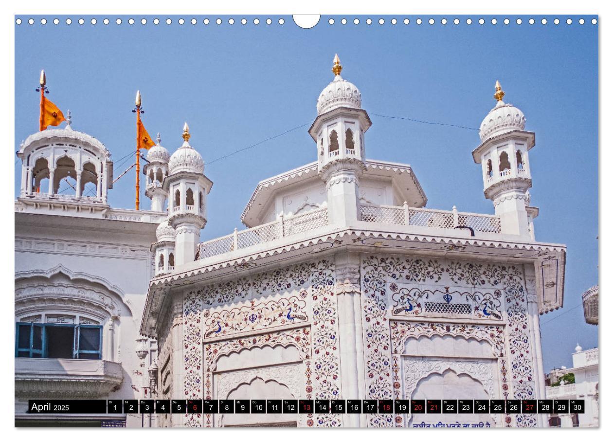 Bild: 9783435303595 | Amritsar - Der goldene Tempel (Wandkalender 2025 DIN A3 quer),...